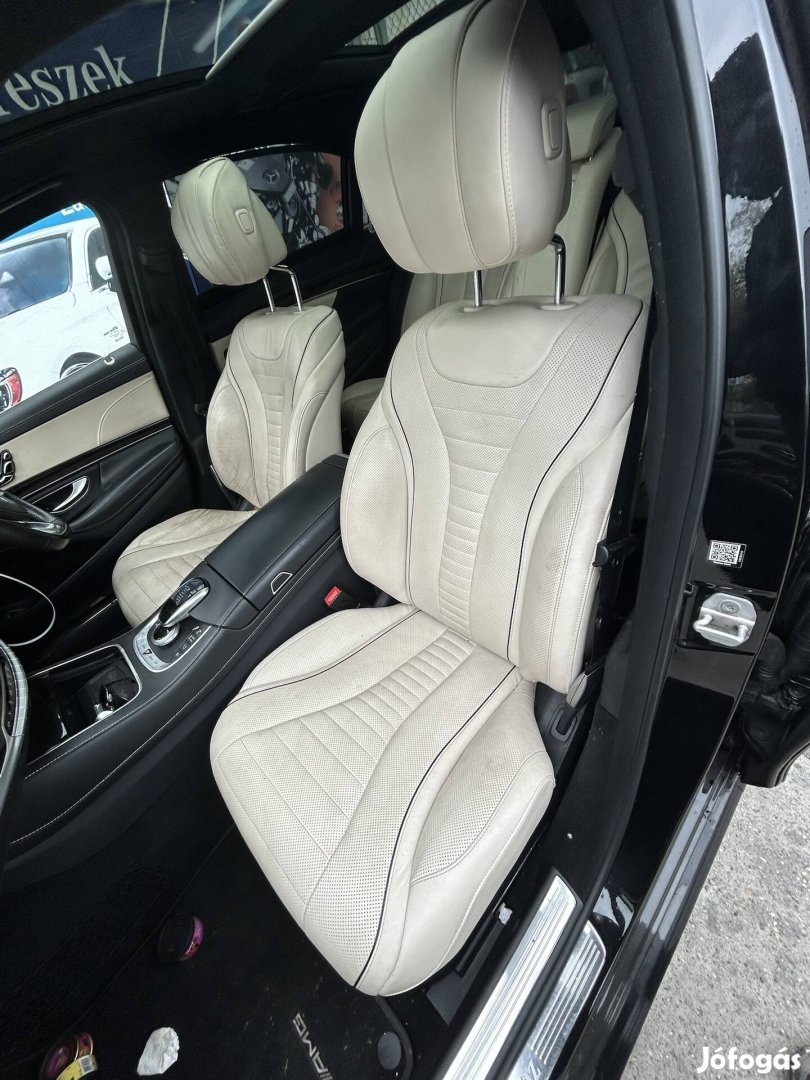 Mercedes Benz W222 S komplett ülés garnitúra Long