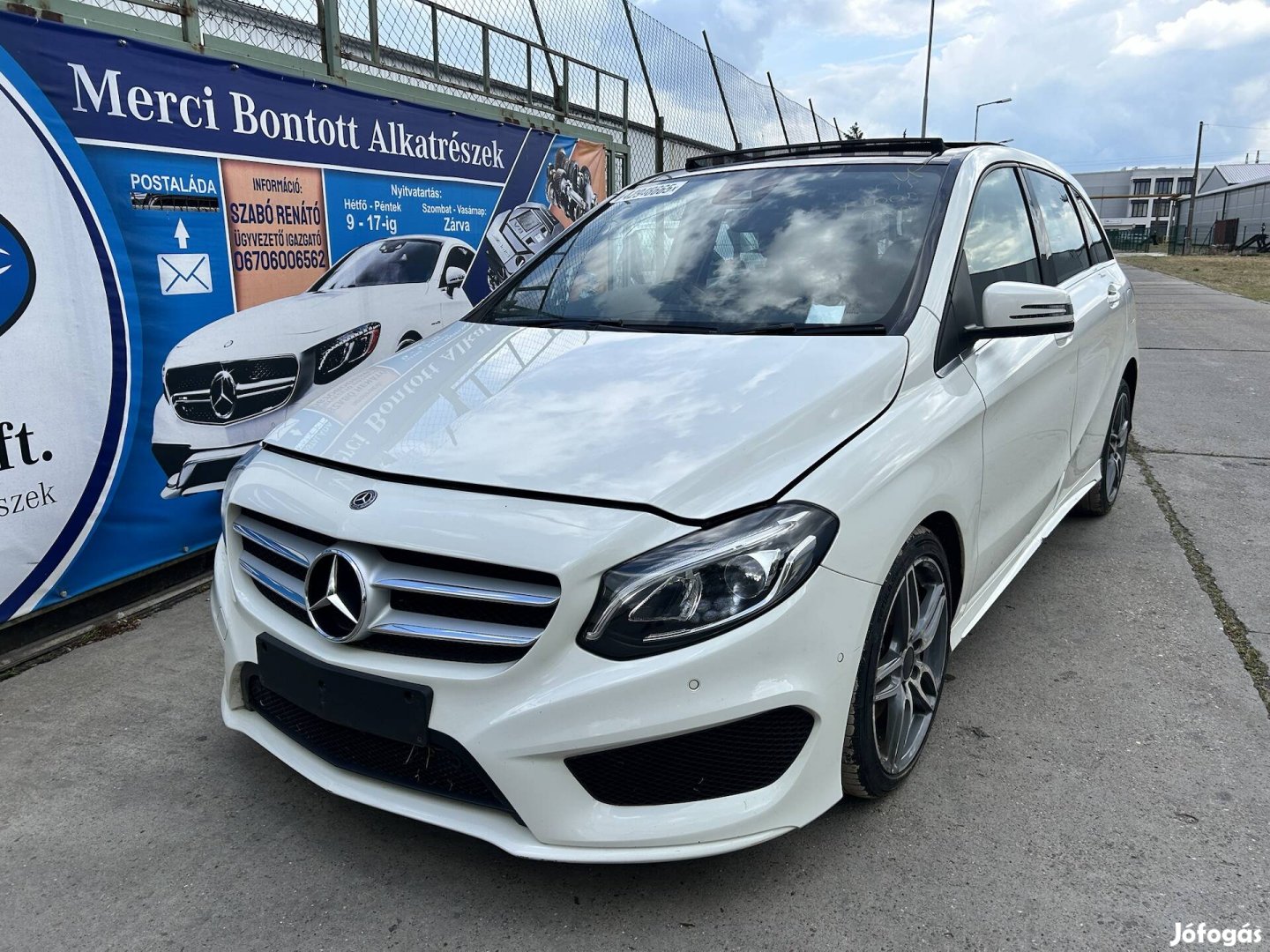 Mercedes Benz W246 B200d OM651930 Bontás