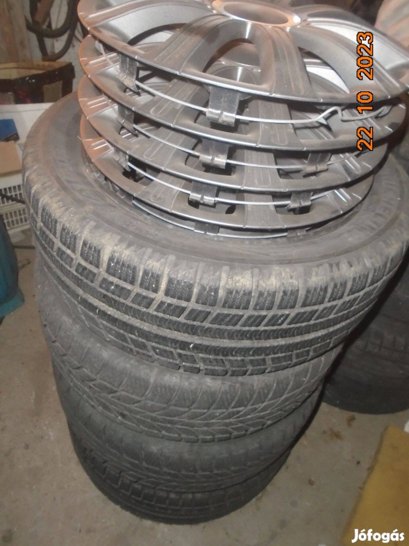Mercedes-Benz "A" Klasse 4db. téli gumi acél felnin /195/55 R 15T/