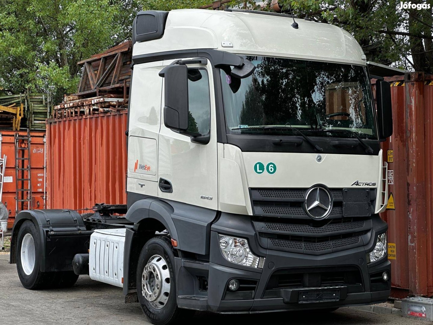 Mercedes Benz actros 1843 Euro 6 nyergesvontató kamion