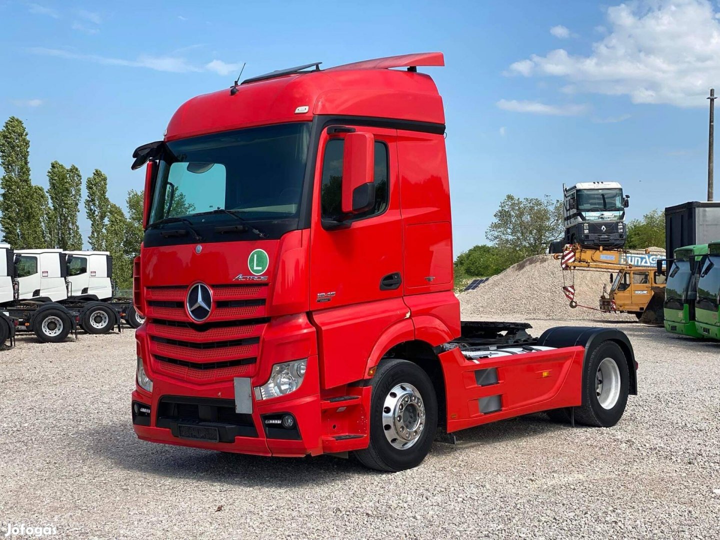 Mercedes Benz actros 1845 nyergesvontató eladó 