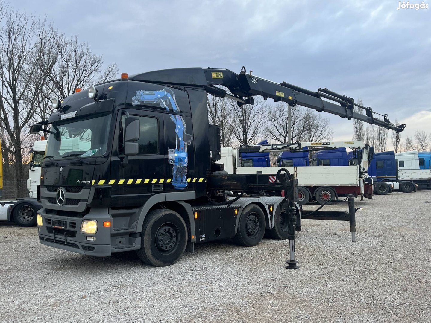 Mercedes Benz actros 2648 V6 EURO 5 204.000km ! 2013 Darus nyerges 