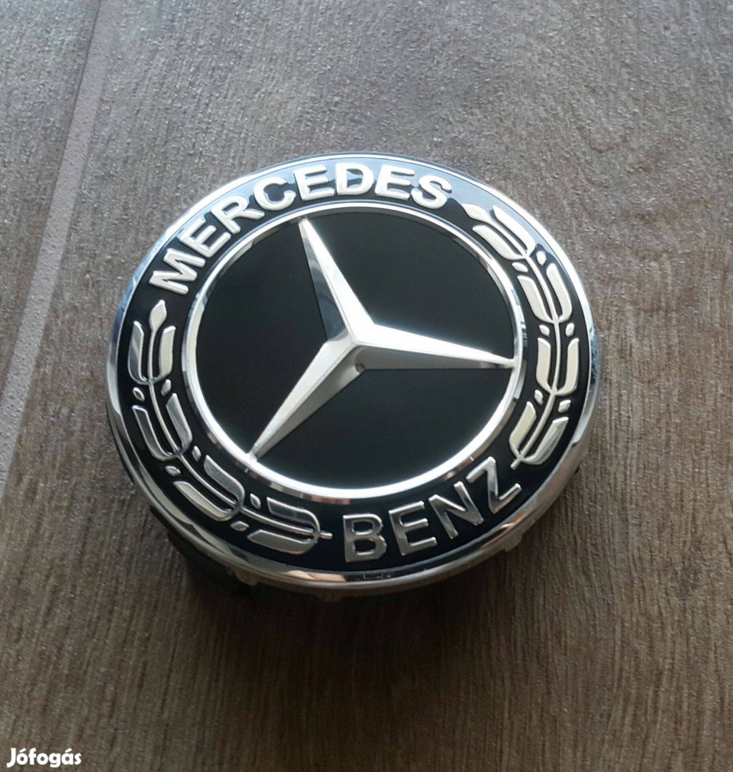 Mercedes Benz alufelni felni kupak közép porvédő takaró 75 mm