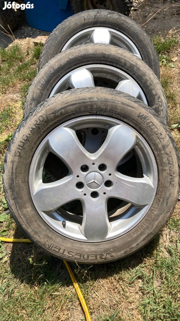 Mercedes Benz alufelni garnitúra+gumi eladó