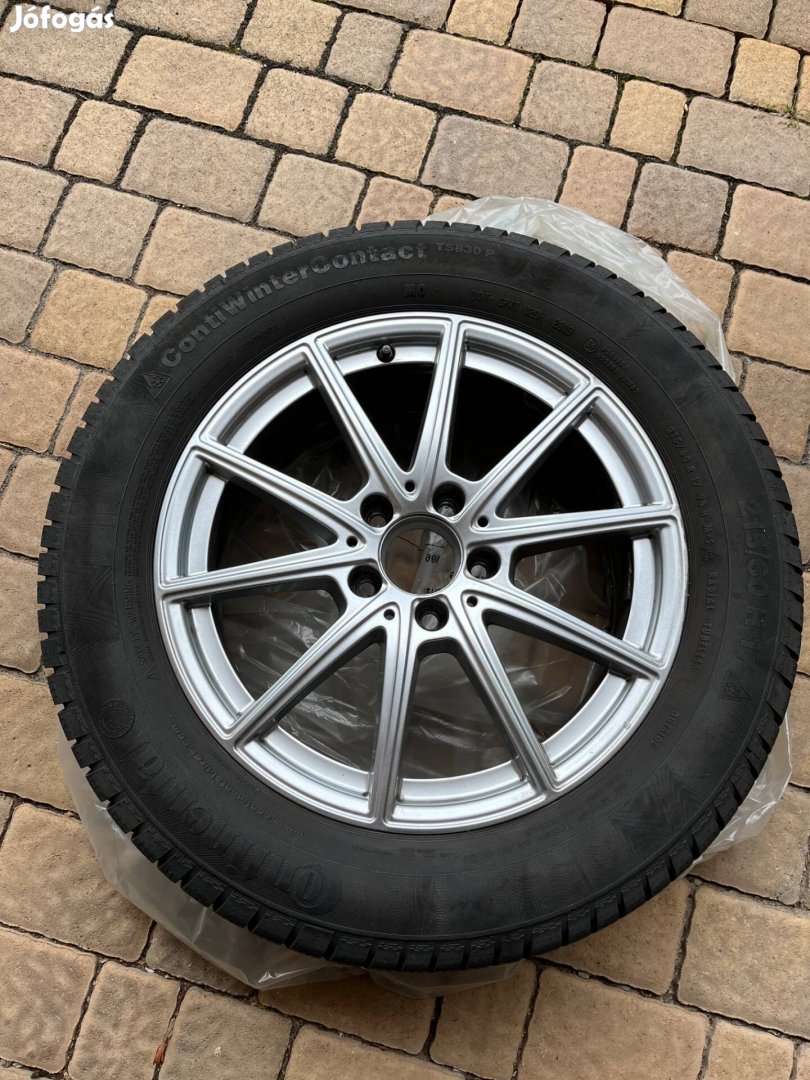 Mercedes Benz gyári alufelni szett téligumikkal