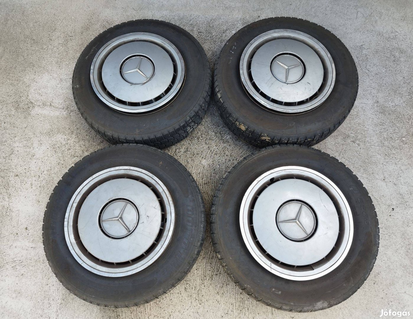 Mercedes-Benz gyári lemezfelni 15" 5x112