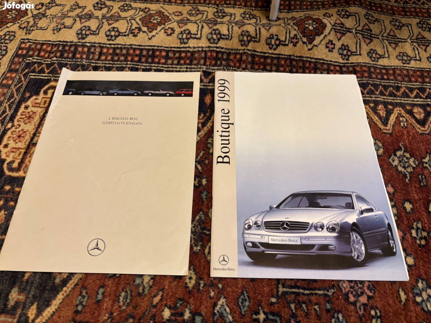 Mercedes Benz személyautó kínálata és boutique katalógus, prospektus