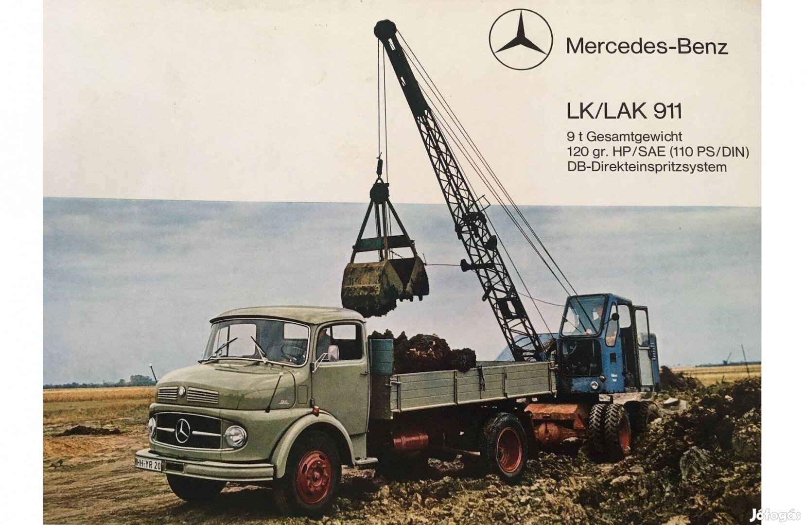 Mercedes-Benz teherautó prospektus