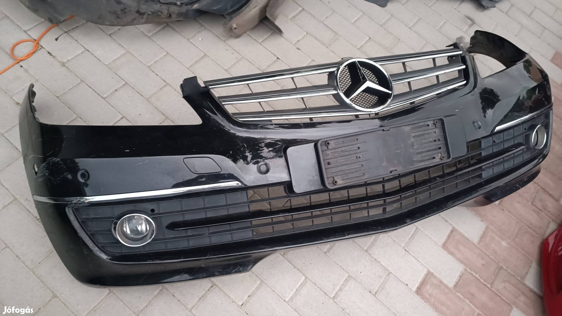 Mercedes Benz w169 A-osztály a-class facelift 2010 radaros lökhárító