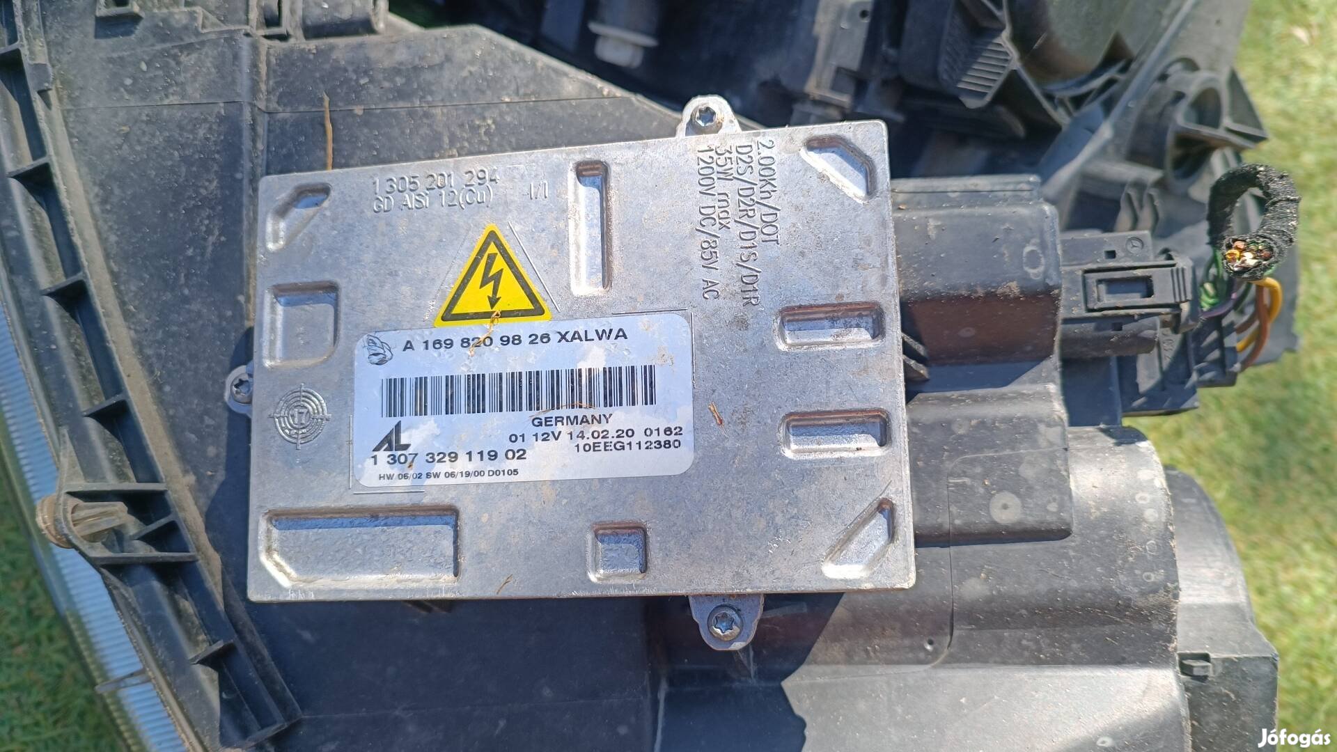Mercedes Benz w245 gyári bontott xenon első fényszóró lámpa pár