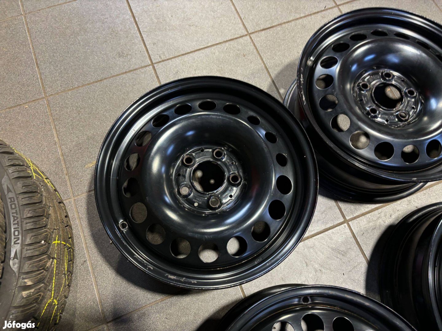 Mercedes CLA 16" 5x112 gyári lemezfelni eladó 16 coll