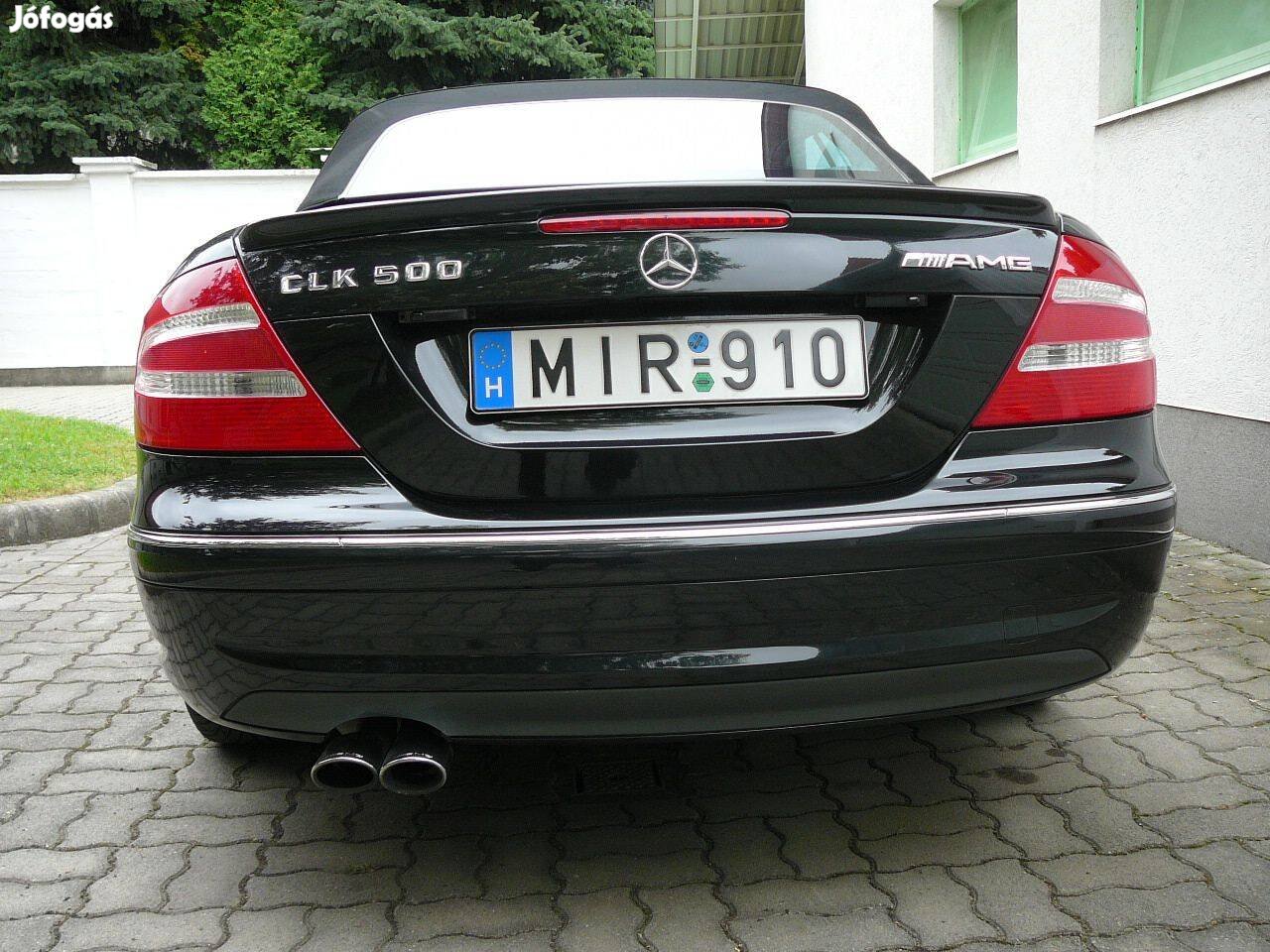 Mercedes CLK 2009' W209 hátsó lökhárító AMG