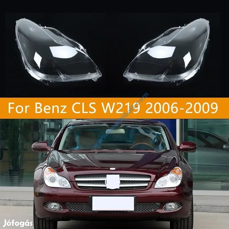Mercedes CLS W219 lámpabúra, fényszóró búra 2006-2009
