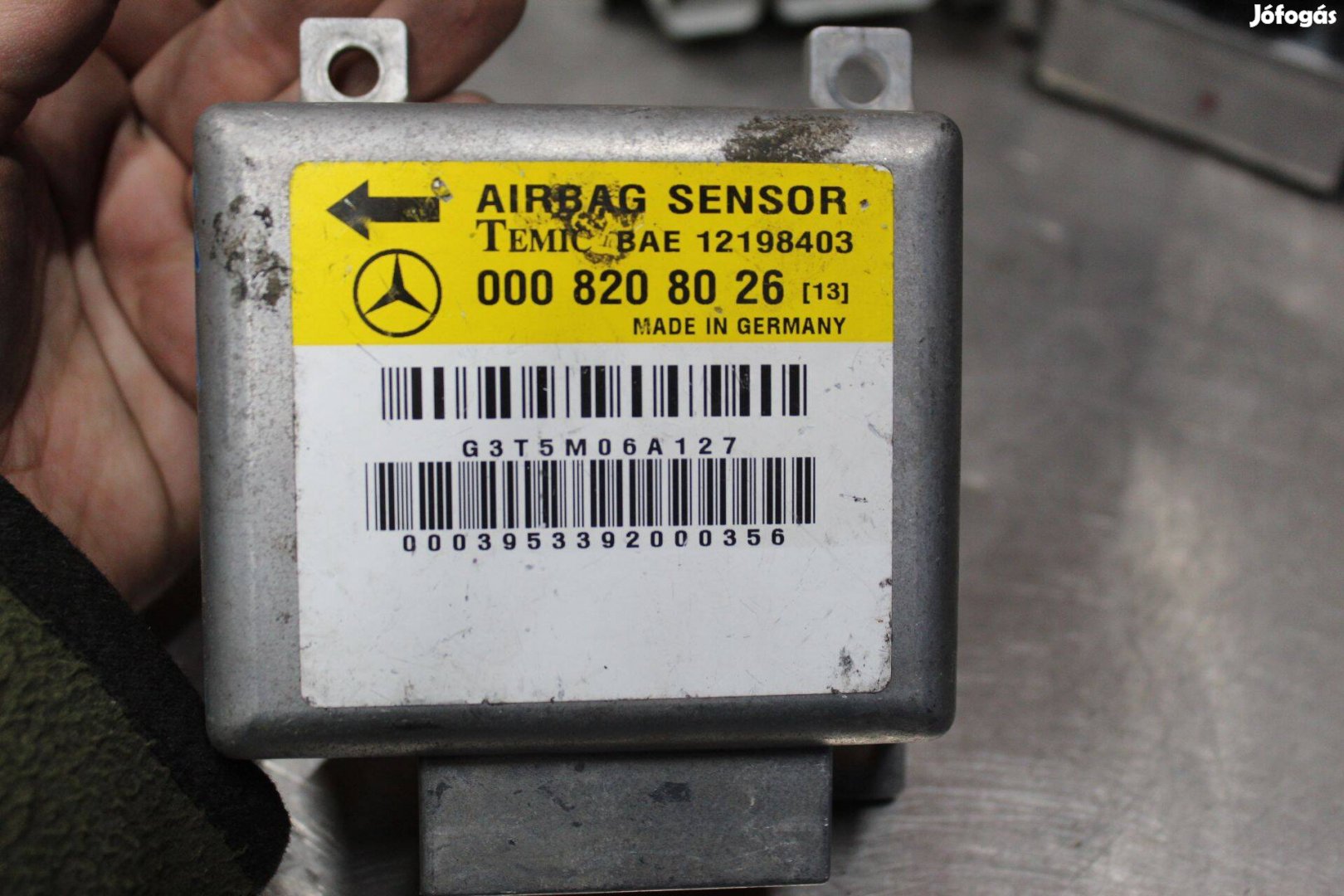 Mercedes C W202 1993-1997 légzsák vezérlő A0008208026