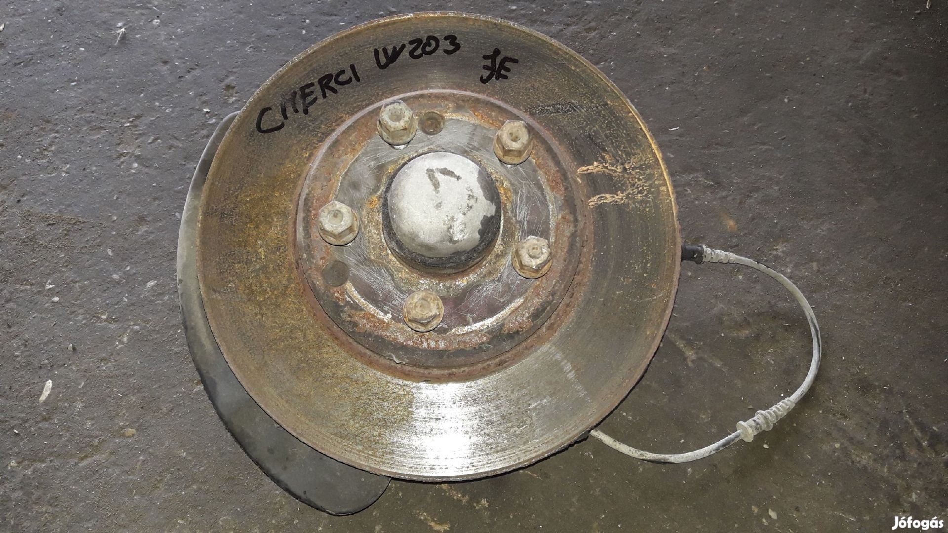 Mercedes C W203 Jobb Első Csonkállvány Kerékaggyal ABS