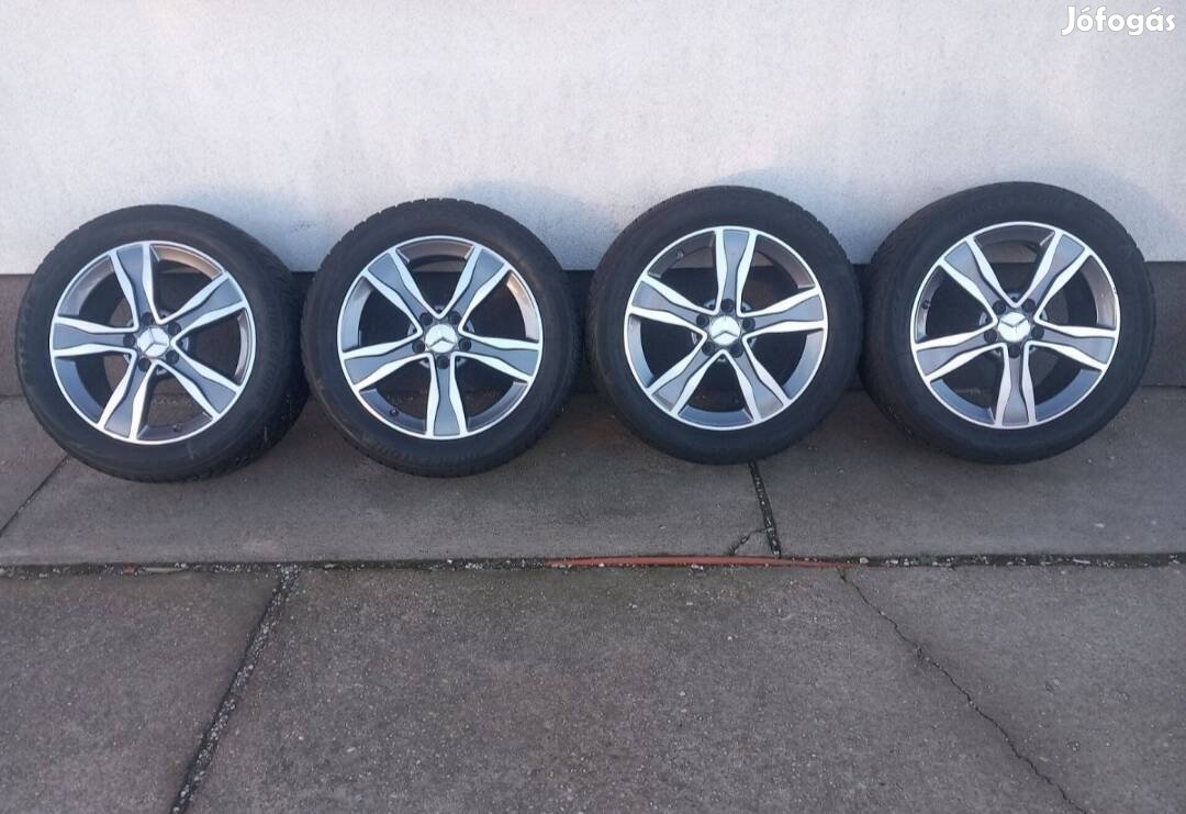 Mercedes C  5x112 R17,5*112 17" alufelni 4 évszakos gumival eladó!