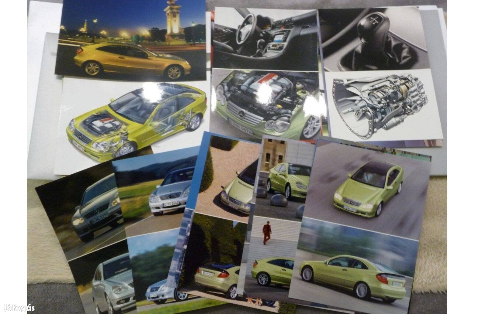 Mercedes C- Sportcoupe CL203 sajtó mappa, prospektus