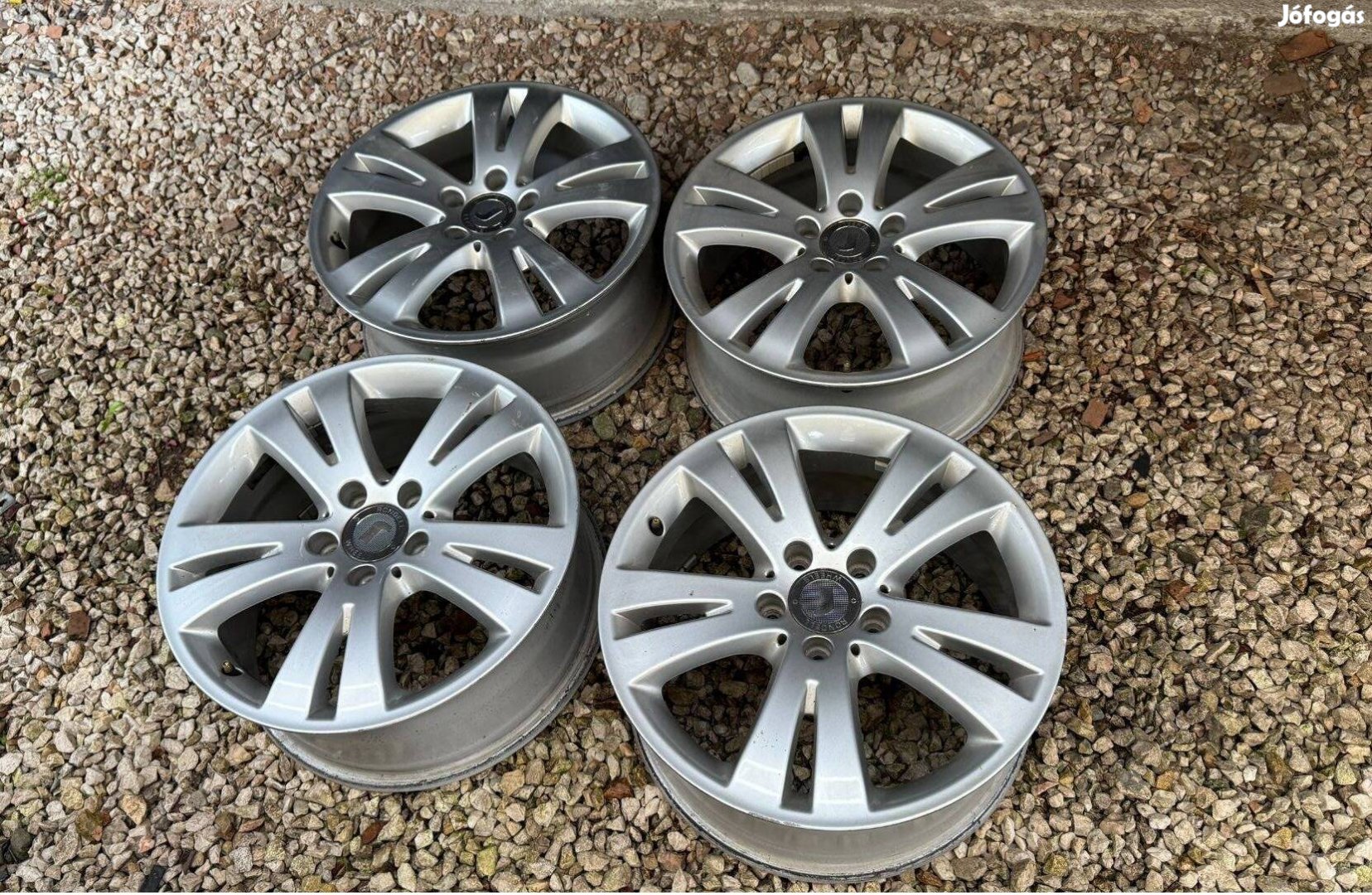 Mercedes C osztály alufelni garnitúra 5x112, ET47, 7,5x17'