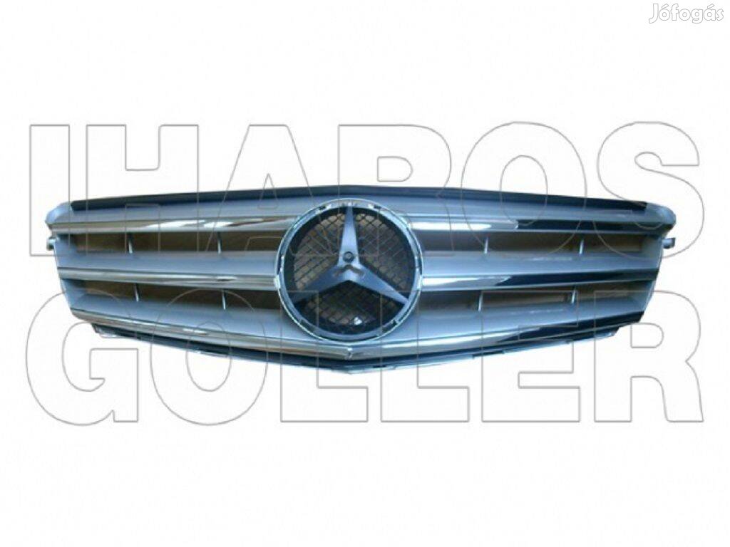 Mercedes C-osztály hűtőrács 6502073518990P