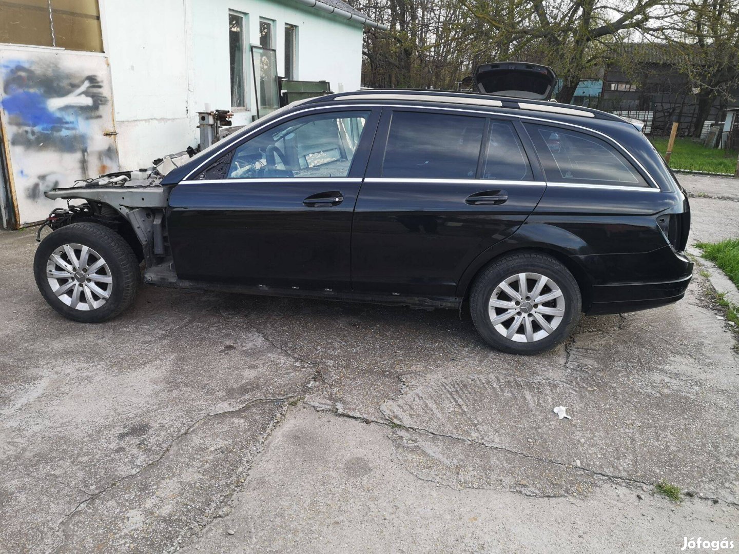 Mercedes C w204 kombi Bontás:hátső sárvédők,ajtók+csomagtérajtó,Hátsó
