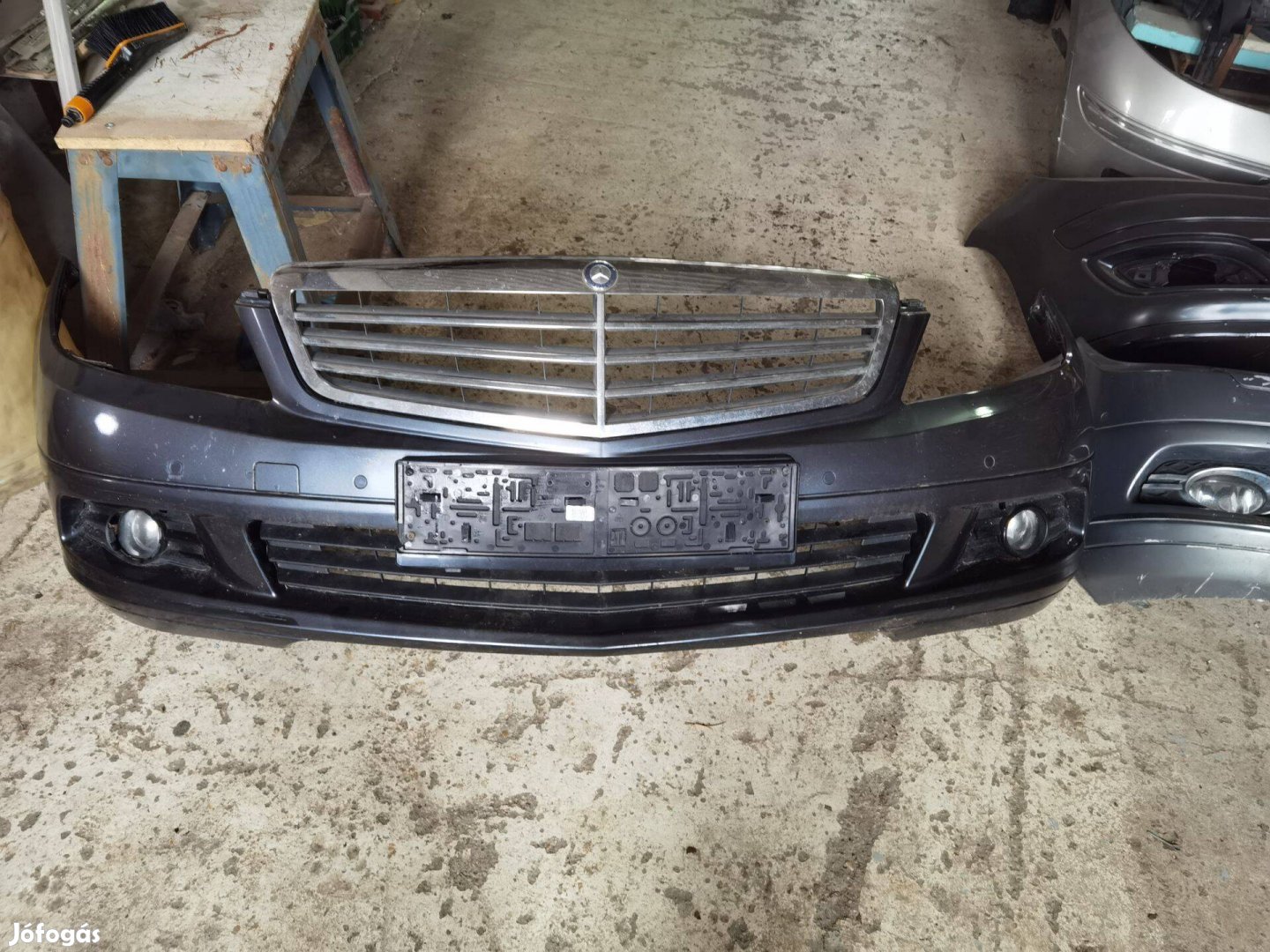 Mercedes C w204 lökhárító Komplett!Pdc radarokkal ráccsal!w204 bontás!