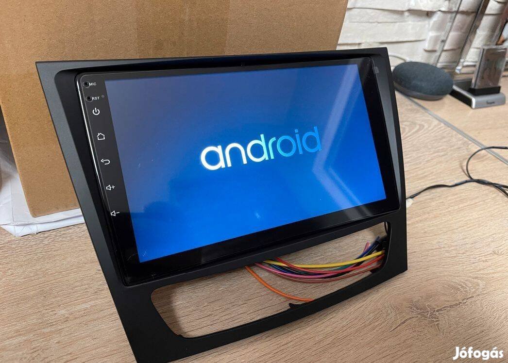 Mercedes E200 E220 W211 Rádió Android Multimédia Navigáció 9" Kijelző