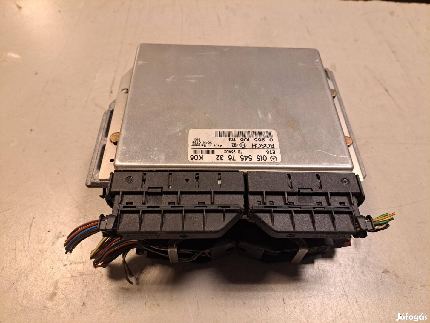 Mercedes E200 E 200 W210 ECU motorvezérlő Bosch 0155457632k06 02651061