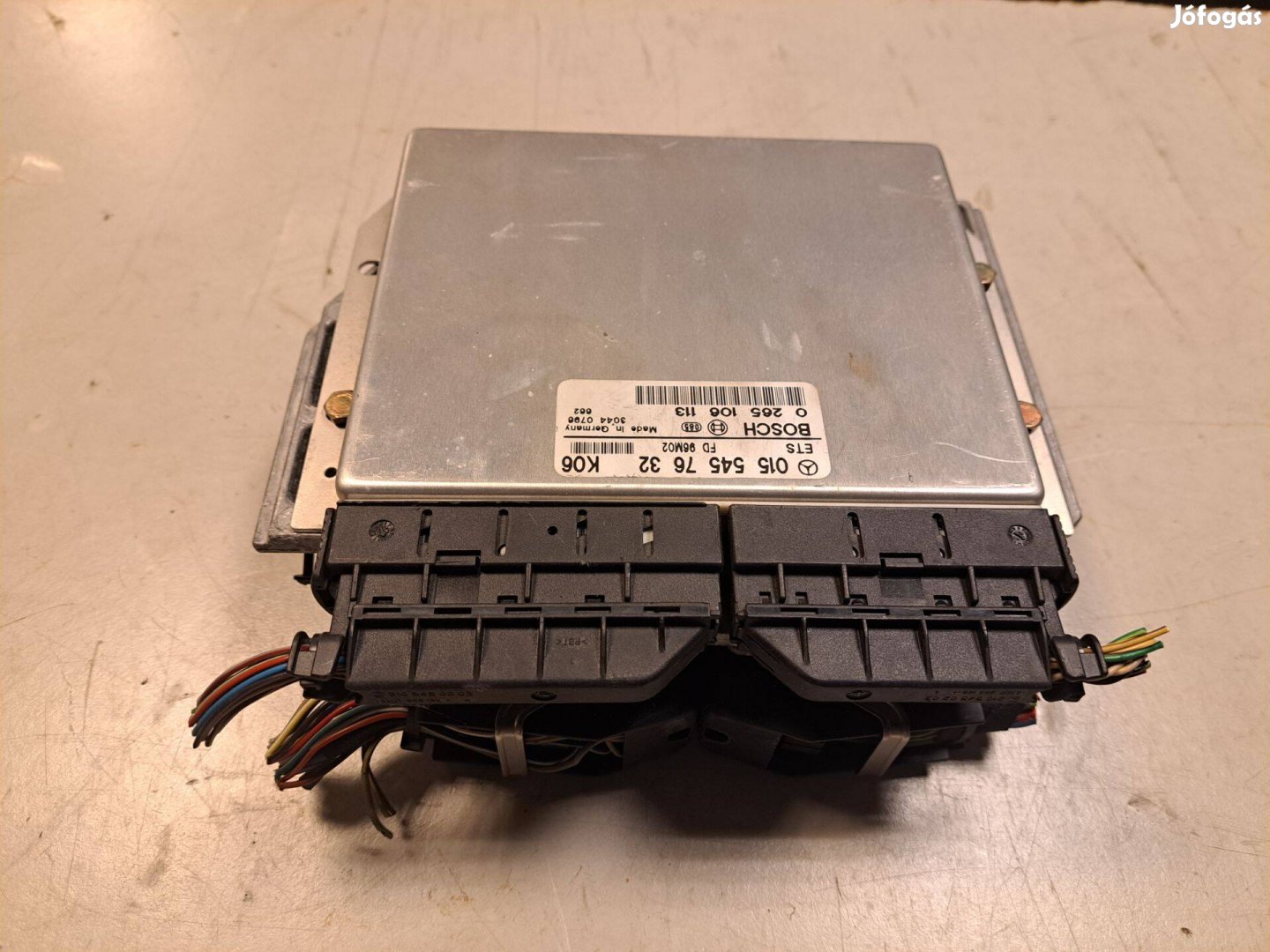 Mercedes E200 E 200 W210 ECU motorvezérlő Bosch 0155457632k06 02651061