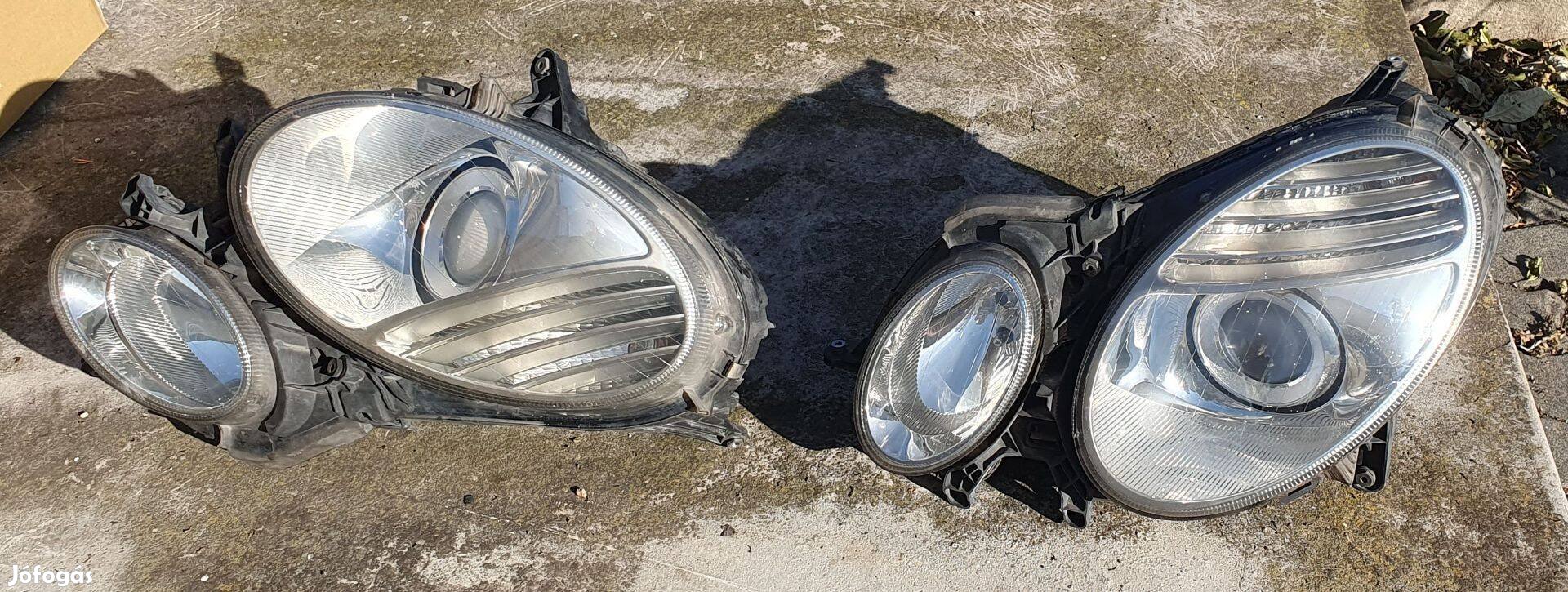 Mercedes E220 W211 első lámpa pár eladó. Hibátlan állapotban, 2007 -es