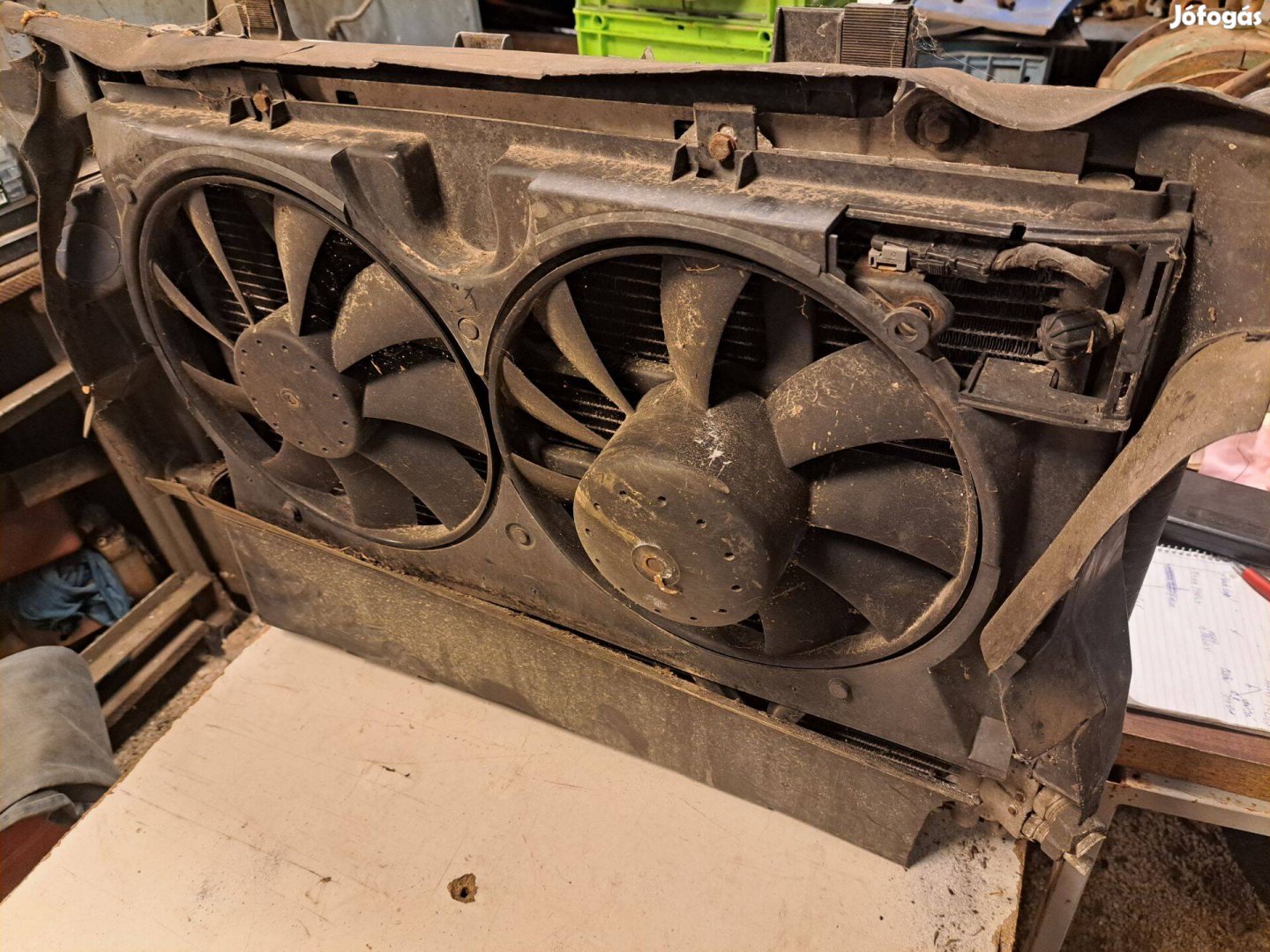 Mercedes E 200 W210 vízhűtő hűtőventilátor