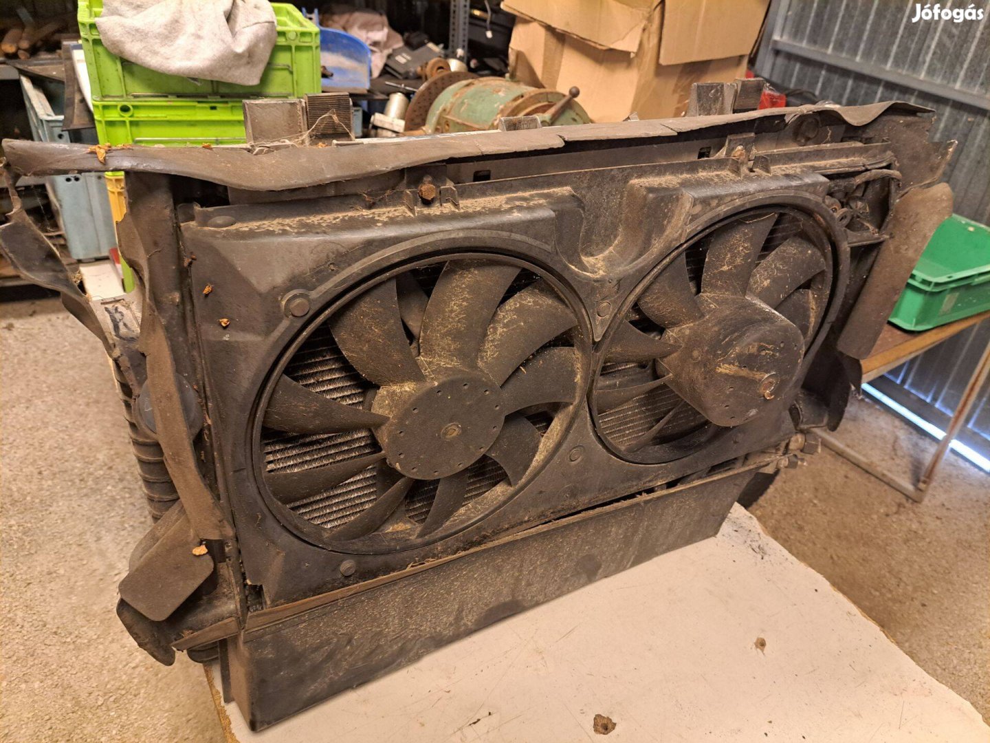 Mercedes E 200 W210 vízhűtő hűtőventilátor