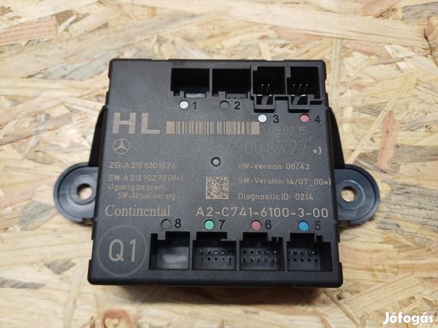 Mercedes E Class W212 (2009-2016) Bal Hátsó Ajtó Vezérlő Elektronika