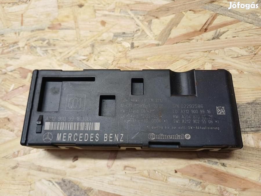Mercedes E Class W212 (2009-2016) Csomagtérajtó Vezérlő Elektronika