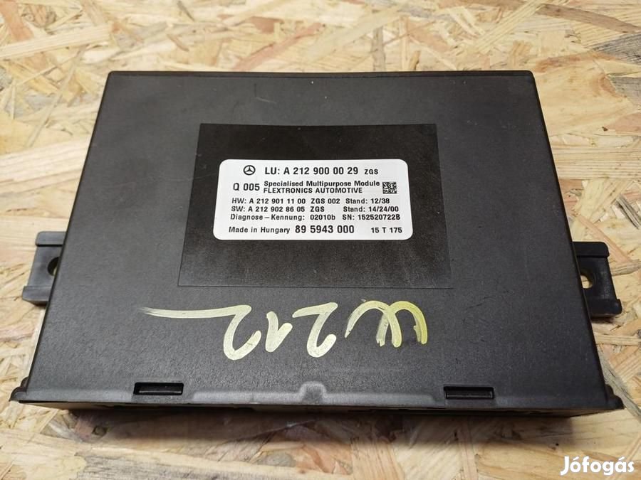 Mercedes E Class W212 (2009-2016) Komfort Elektronika