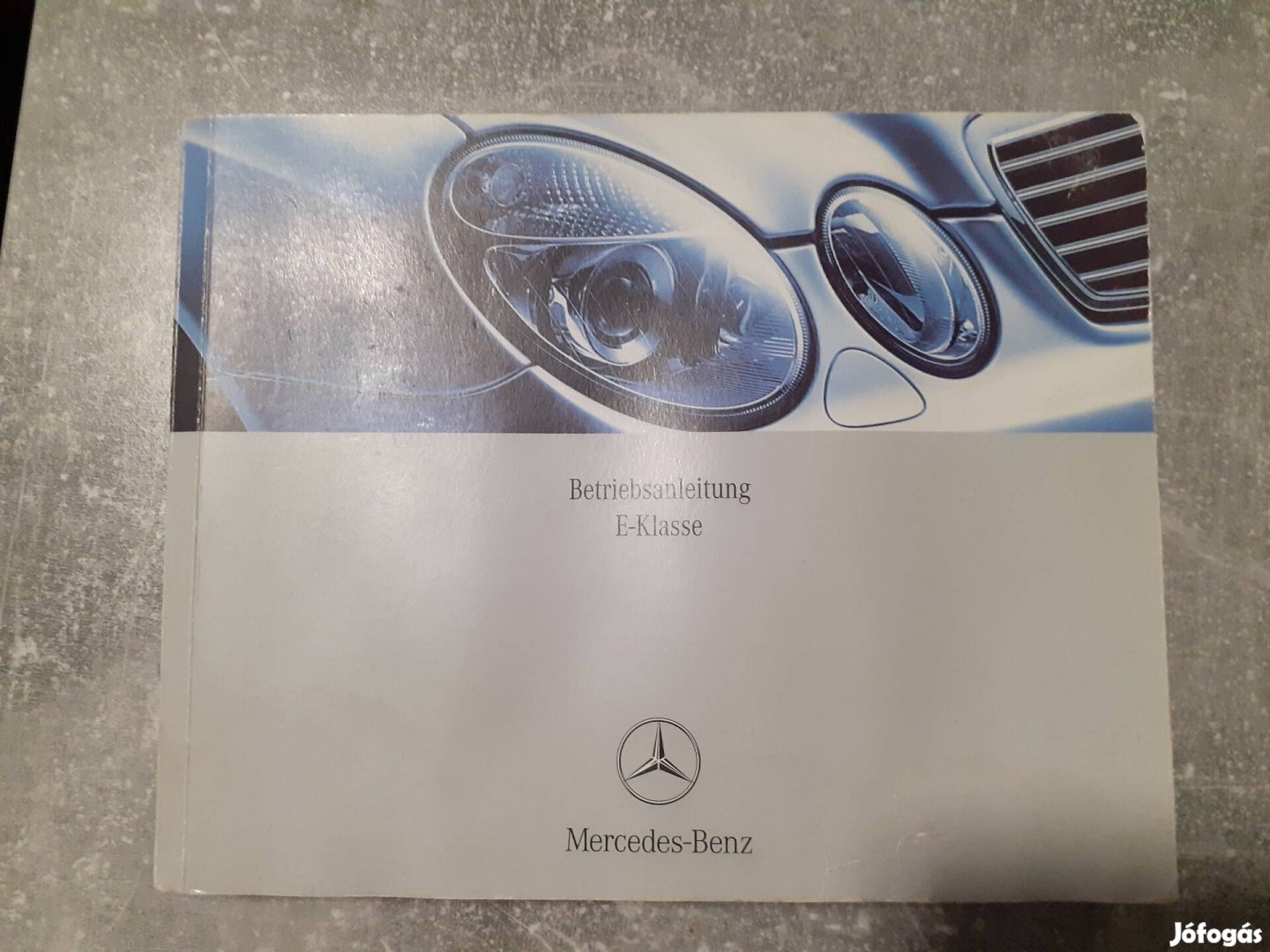 Mercedes E class W211 kézikönyv 