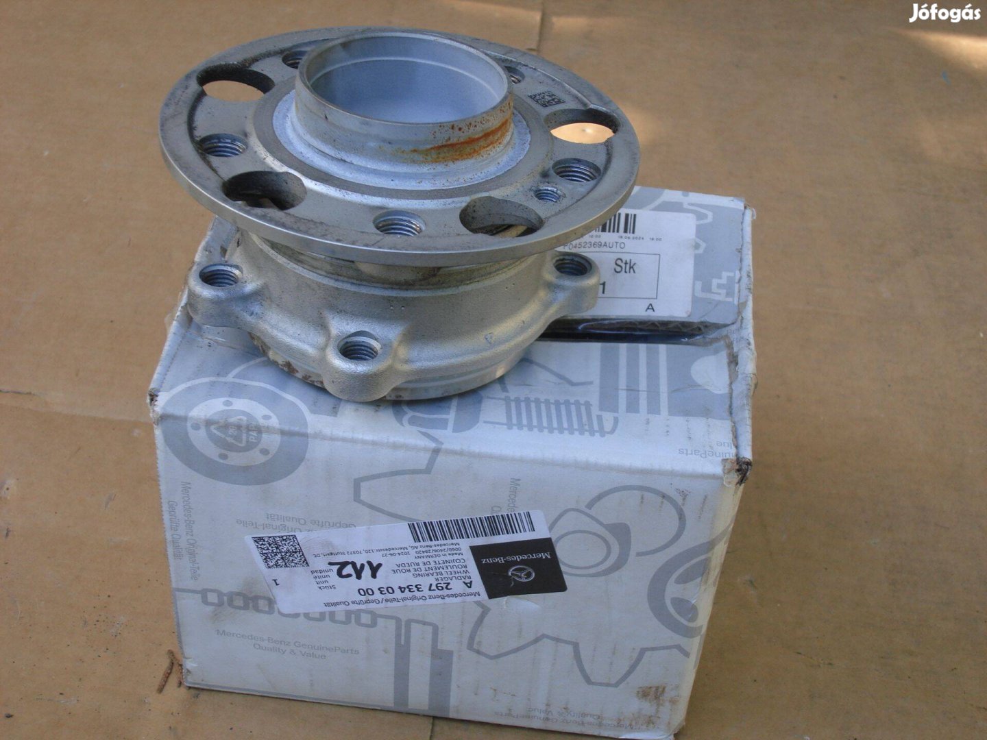 Mercedes Eqe EQS gyári első Kerékcsapágy A2973340300 2023-tól