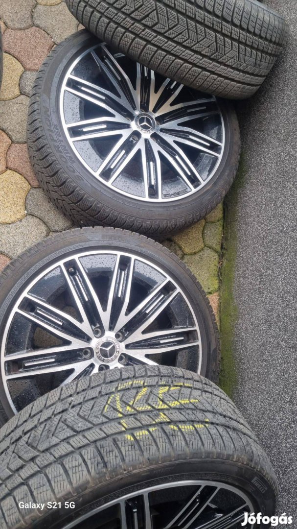 Mercedes Eqe SUV EQS gyári alufelni garnitúra AMG 5x112 R21