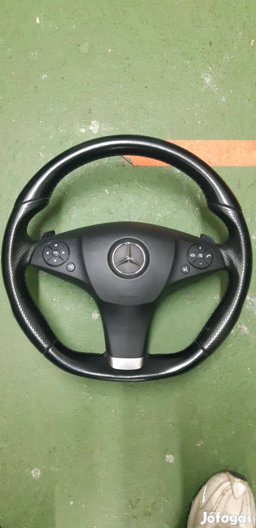 Mercedes F1 bőrkormány w212 w204 w207 A20746012039E38 légzsák
