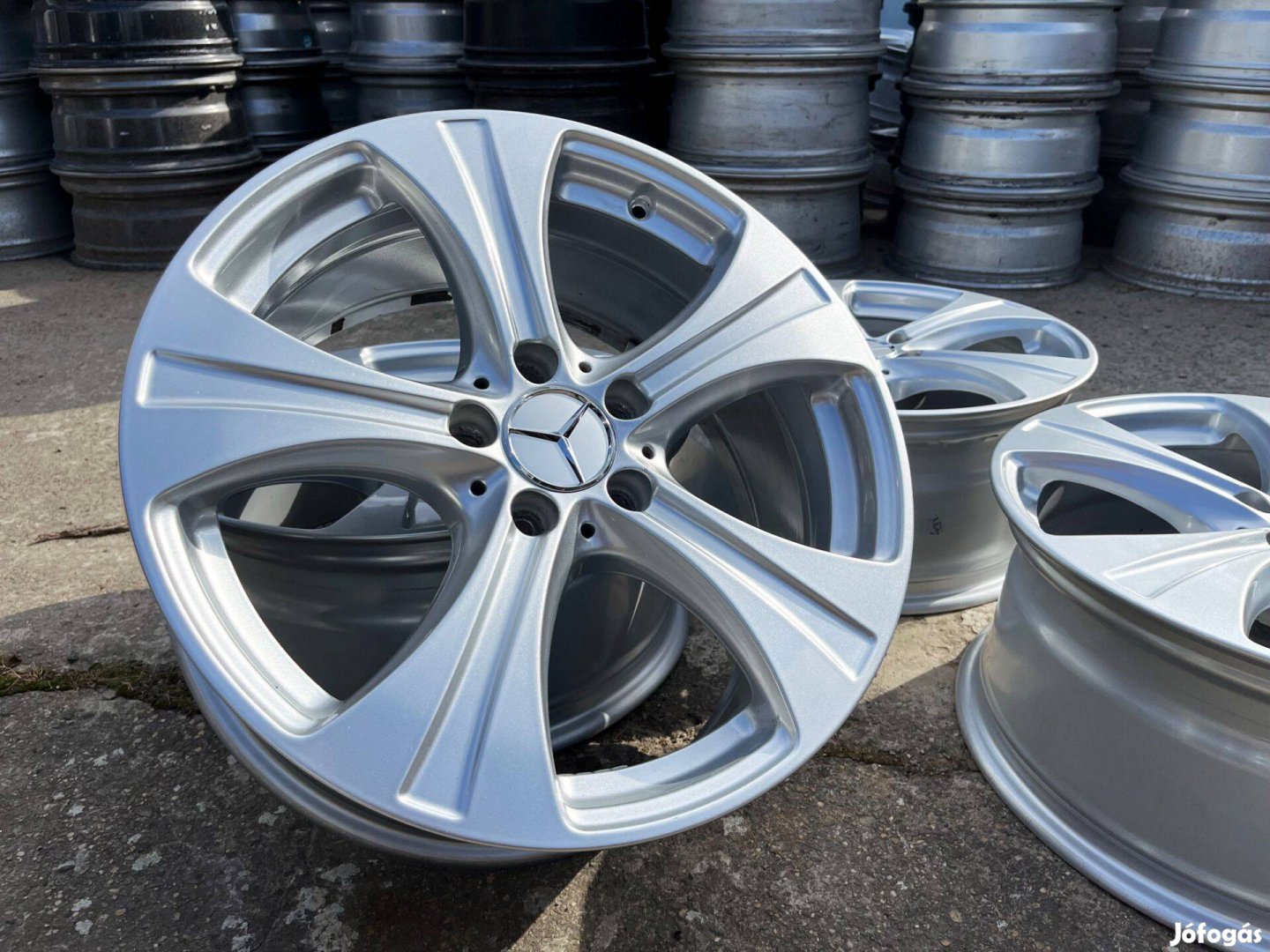 Mercedes GLC 18" 5x112 gyári alufelni eladó 18 coll W205 W212 W213