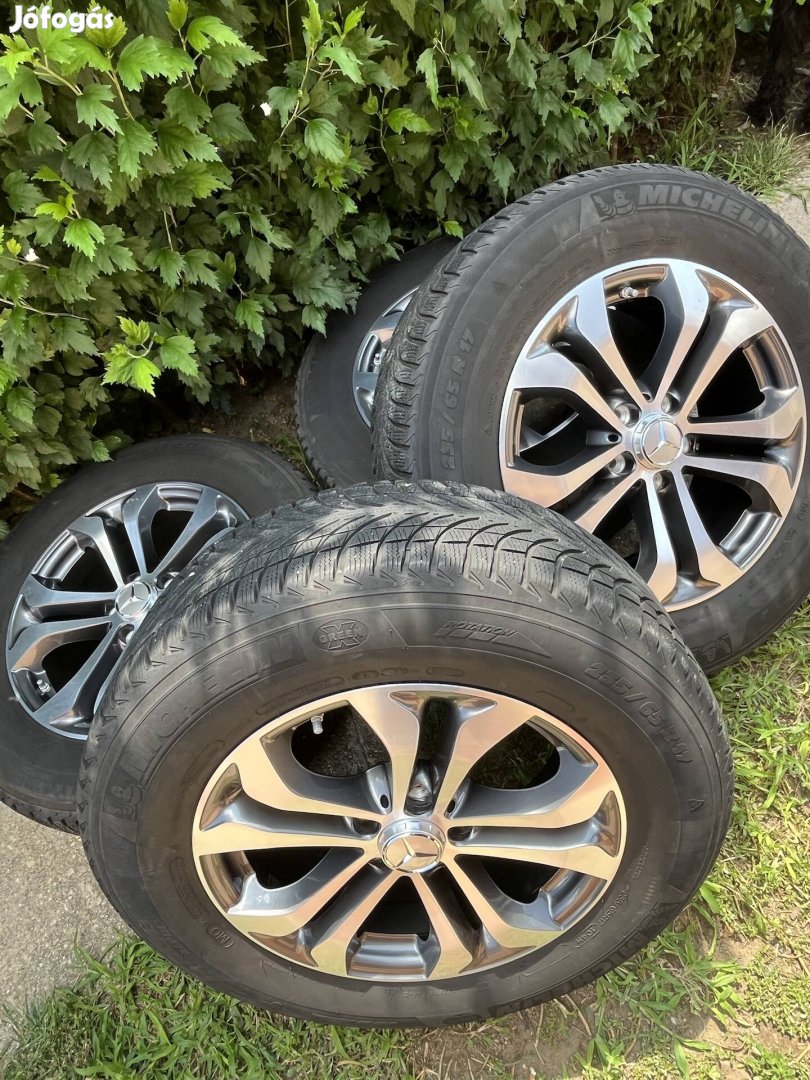 Mercedes GLC 5x112 R17 235/65 R17 Téli szett!