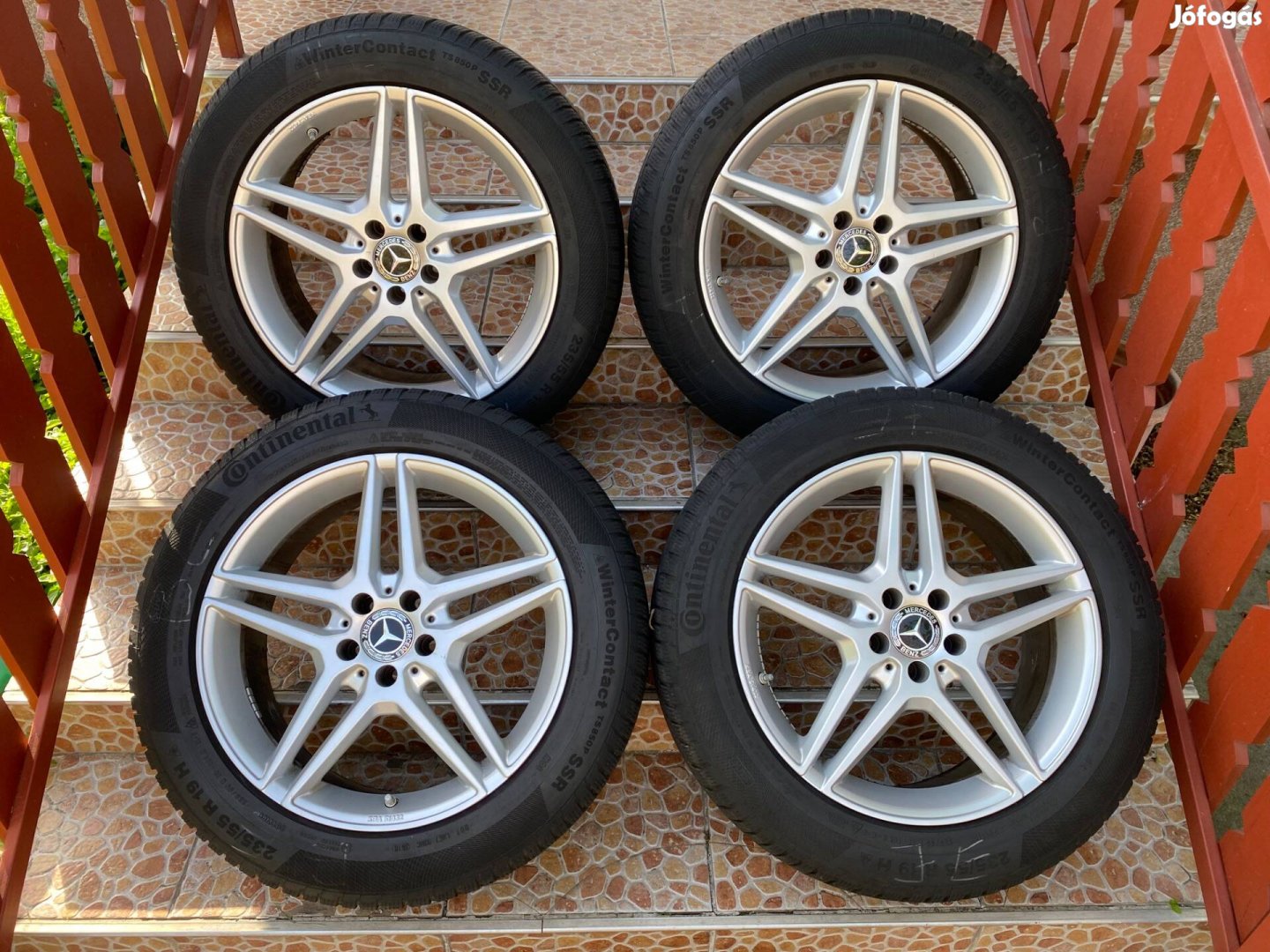 Mercedes GLC alufelni 19" 5x112 19 coll téli gumival
