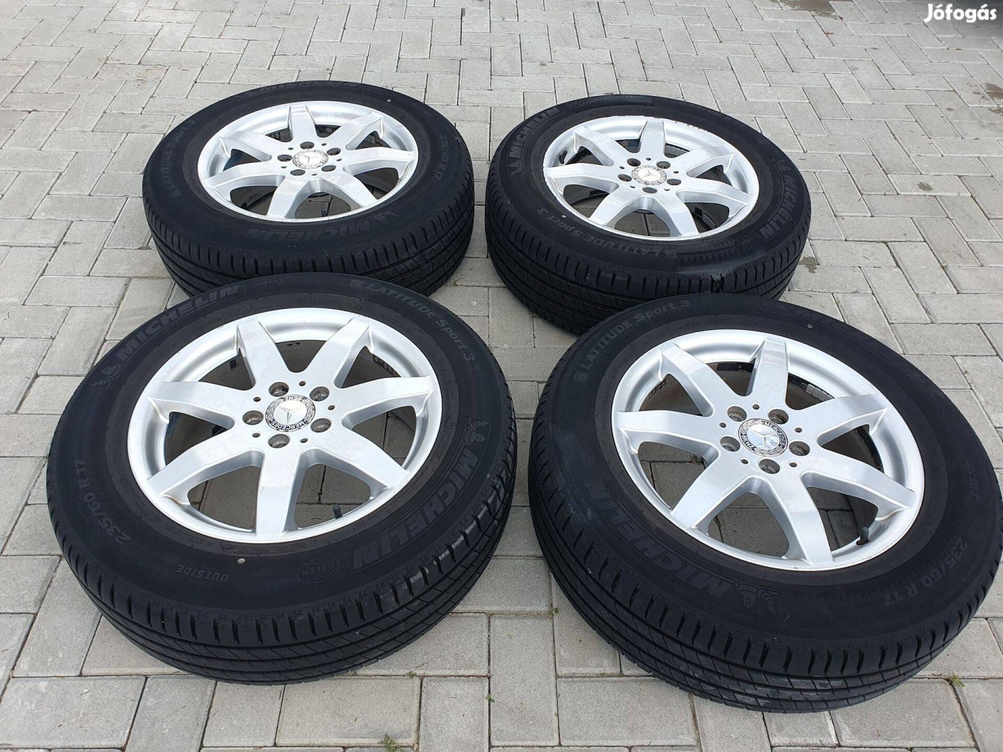 Mercedes GLK 17" alufelni nyári gumival