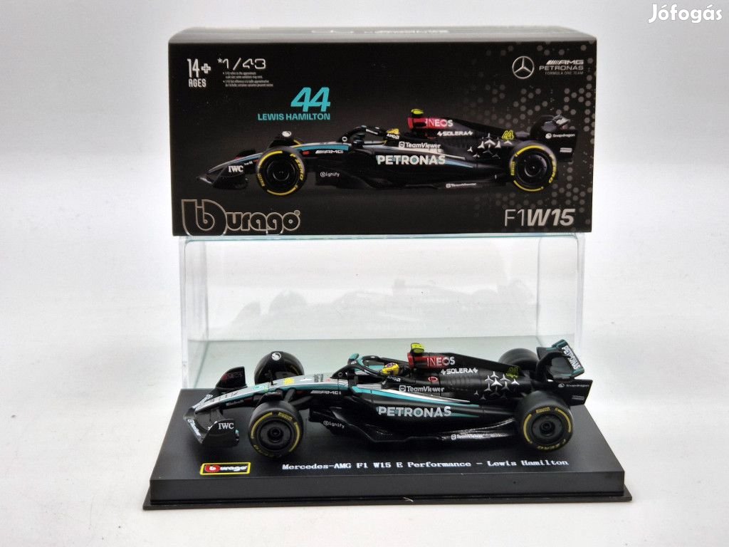 Mercedes GP W15 EQ Performance F1 #44 (2024) - Lewis Hamilton - PILÓT