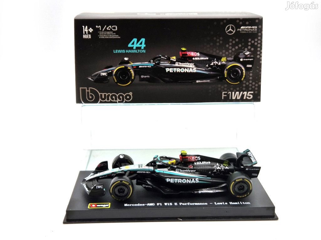Mercedes GP W15 EQ Performance F1 #44 (2024) - Lewis Hamilton - PILÓT