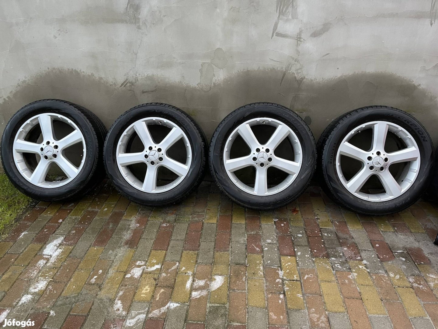 Mercedes Gl Ml gyári 20" - os alufelni szett eladó 