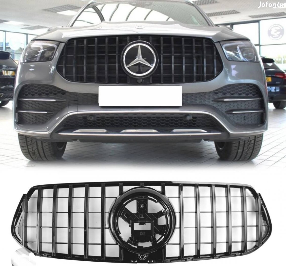 Mercedes Gle W167 C167 AMG Line rács (grill) panamericana stílus