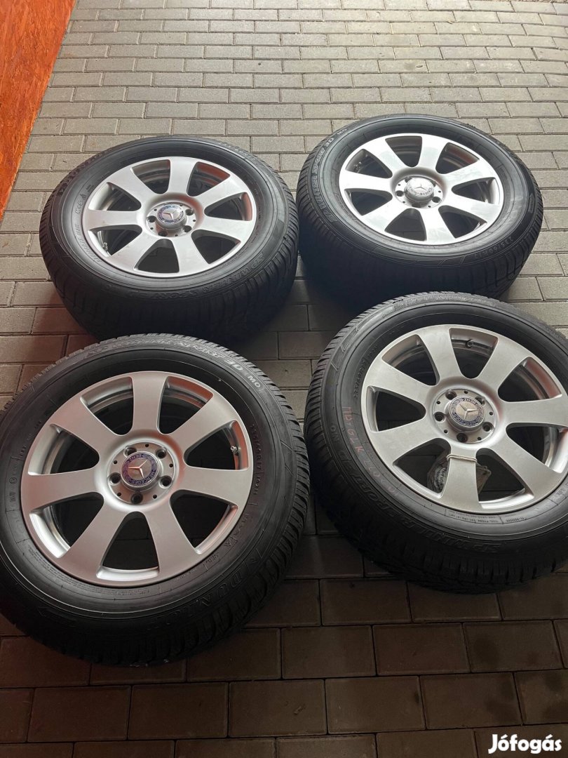 Mercedes Glk felni és téli gumi egyben.235/60 R17