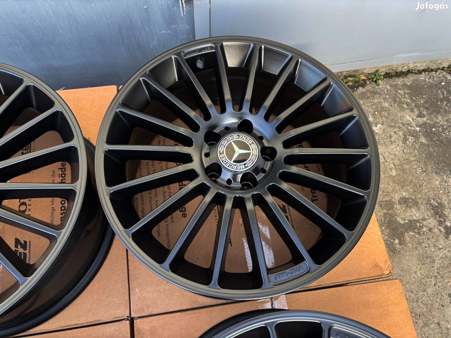 Mercedes Keskin 18" 5x112 fekete alufelni eladó 18 coll W212 W213 W211