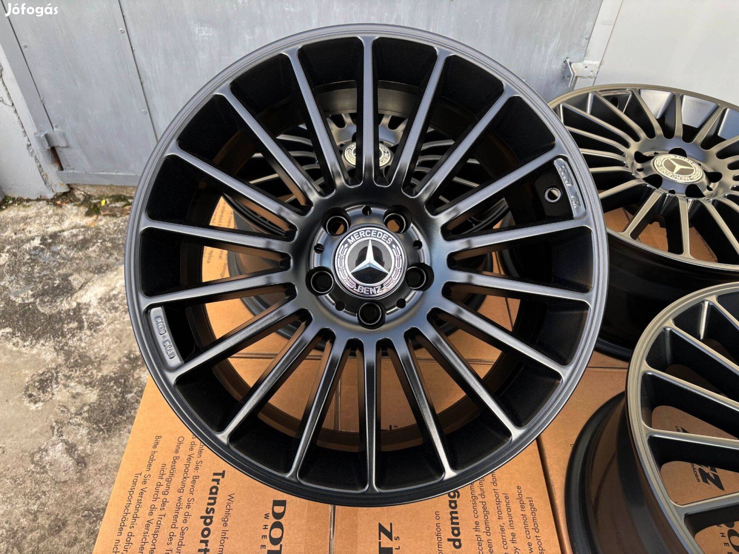 Mercedes Keskin 18" 5x112 fekete alufelni eladó 18 coll W212 W213 W211