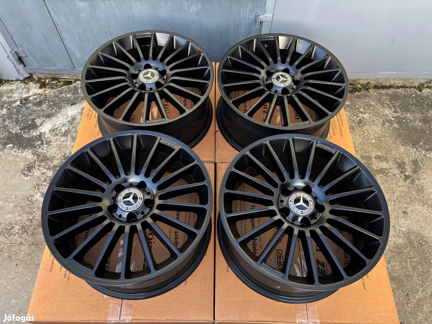 Mercedes Keskin 18" 5x112 fekete alufelni eladó 18 coll W212 W213 W211